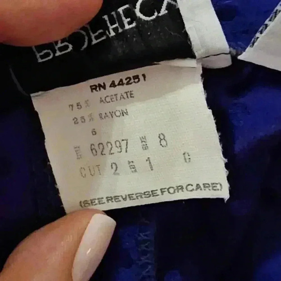 Sleek Royal Blue/Purple Satin 2 Piece Pantsuit - Golden Girls - Picture 11 of 11